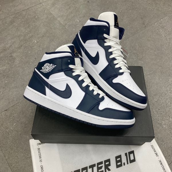 193 - Giày Air Jordan 1 Mid ‘Obsidian’ - 554724-174