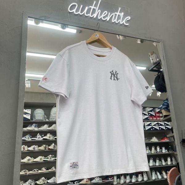 132 - Áo New Era Dot Logo Ny Yankees màu trắng - 12715392
