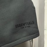 139 - Quần Short Fear Of God Essentials Stretch Limo màu đen SS22
