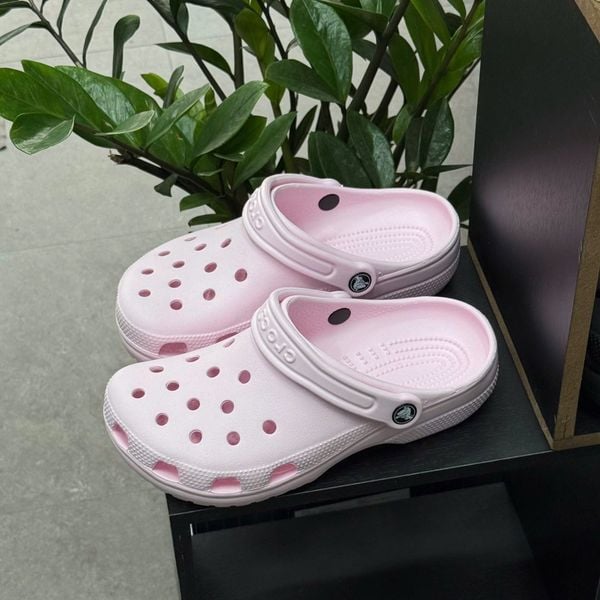 788 - Dép Sandal Clog Unisex Crocs Classic - Pink Milk
