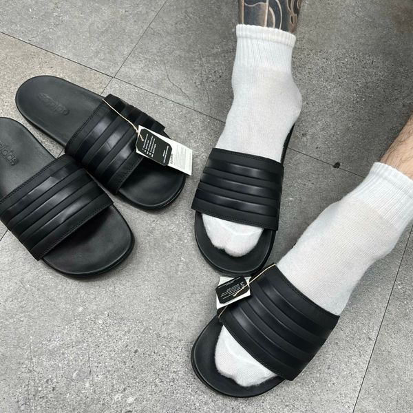 211 - Dép Adidas Adilette Comfort All Black - GZ5896