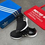 147 - Giày Adidas Swift Run White Black Red - B37730