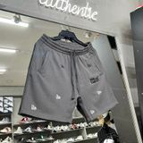 504 - Quần Short New Era Mini Logo Thêu Xám - 14187409