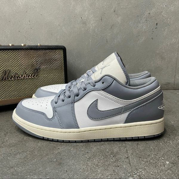 74 - Giày Air Jordan 1 Low Vintage Grey - 553558-003
