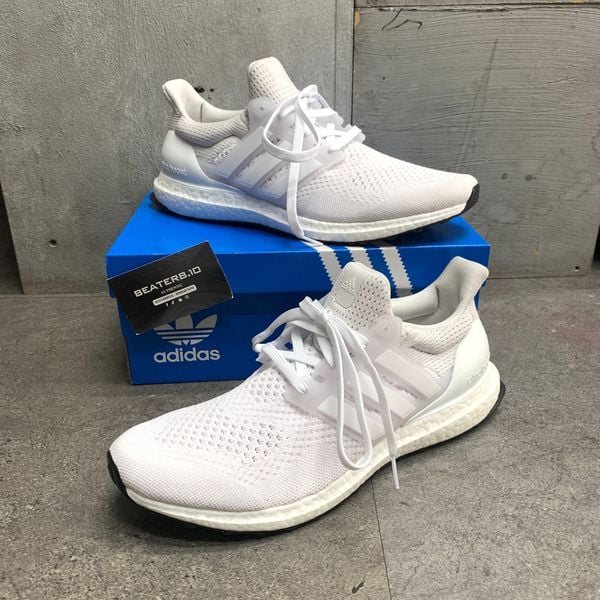 527 - Giày Adidas Ultraboost 1.0 Triple White - HQ4202