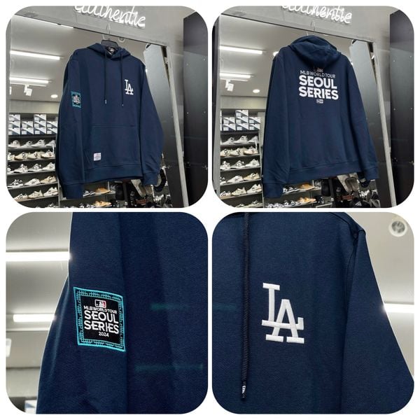 591 - Áo Hoodie New Era Seoul Series San Deigo Padres Hood màu NAVY - 14358750