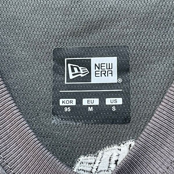 472 - Áo New Era Mini Logo Thêu Xám  - 14187336