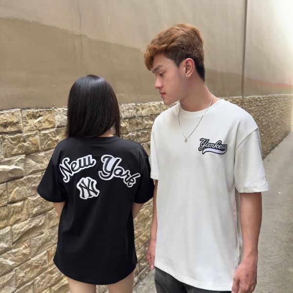 743 - Áo thun New Era New Yorks Yankees Trắng Full Thêu - 15678454