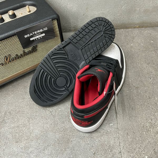 79 - Giày Air Jordan 1 Low White Toe - 553558-063