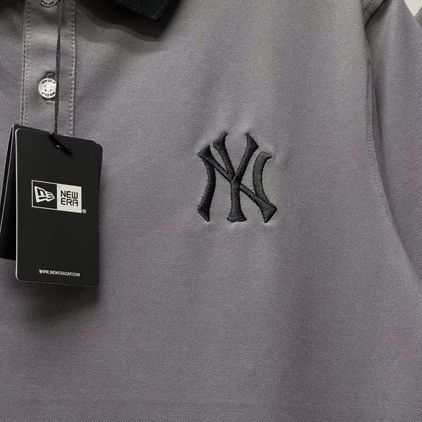 680 - Áo Thun Polo New Era NY Yankees Xám - 14568976
