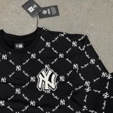 637 - Áo Sweater New Era Monogram New York Màu Đen - 13555574