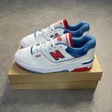 192 - Giày New Balance 550 White True Red Atlactic Blue - BB550NCH