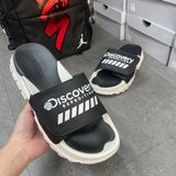177 - Dép Discovery Bucket Slides (black/black white/ white/ begei white)
