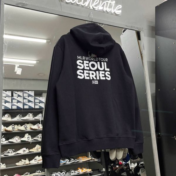 584 - Áo Hoodie New Era Seoul Series San Deigo Padres Hood màu Đen - 14358749