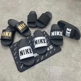 180 - Dép Nike Offcourt Slides (black / black white / black gold / summit white)