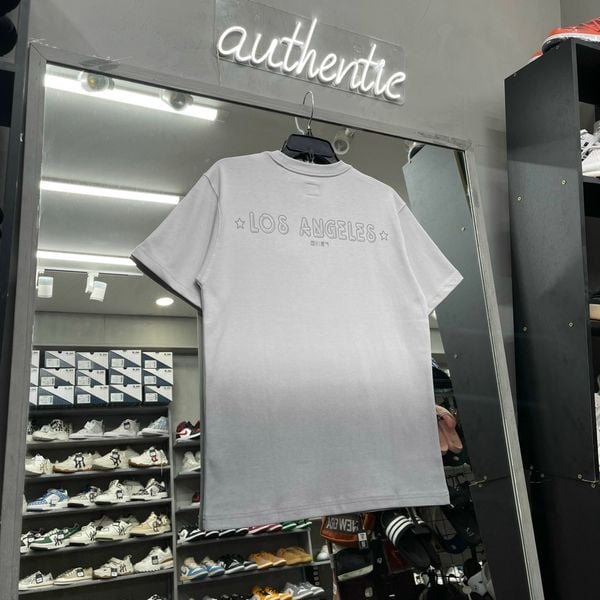 542 - Áo Thun New Era Los Angeles Loang Xám - 14341300
