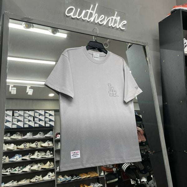 542 - Áo Thun New Era Los Angeles Loang Xám - 14341300