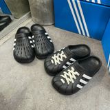 380 - Dép Sục Adidas Adilette Clogs Core Black - GZ5886