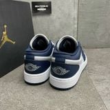 514 - Giày Nike Air Jordan 1 Low 'White Grey Navy' - 553560-141
