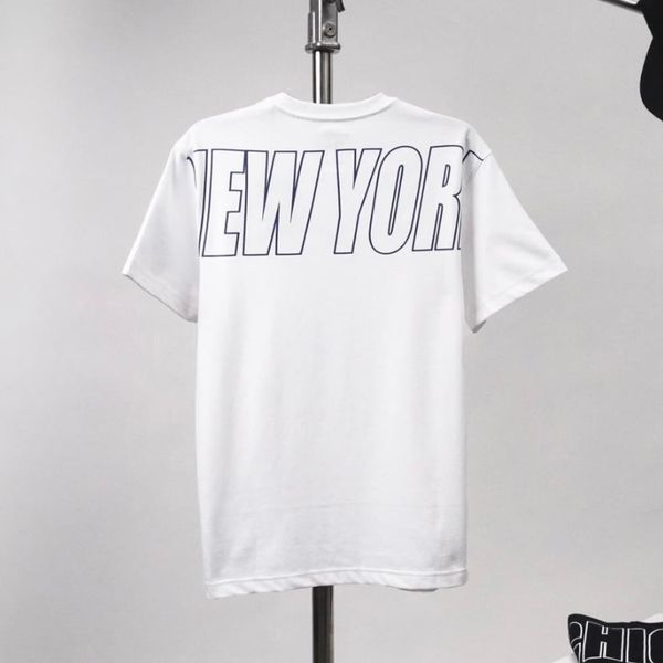 88 - Áo New Era NY Big Logo New York màu trắng - 12354539