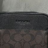 614 - Túi Đeo Chéo Coach Sullivan Crossbody Khaki & Brown - CC090 - CC009