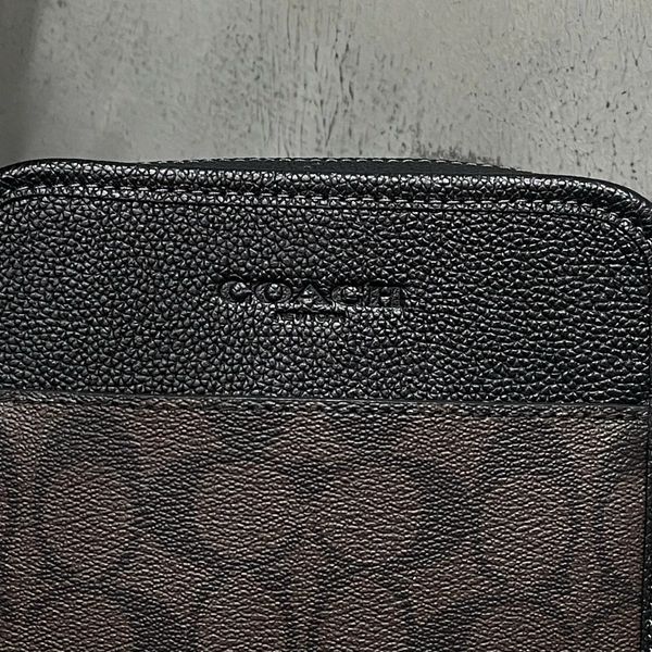 614 - Túi Đeo Chéo Coach Sullivan Crossbody Khaki & Brown - CC090 - CC009