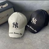 425 - Mũ Nón MLB Gothic Address Structure New York Yankees Beige - 3ACPKP02N-50BGS