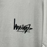 205 - Áo Thun Stussy Flipped White/Black - 1904895