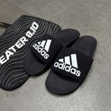 45 - Dép Adidas Adilette Comfort Chữ Đen