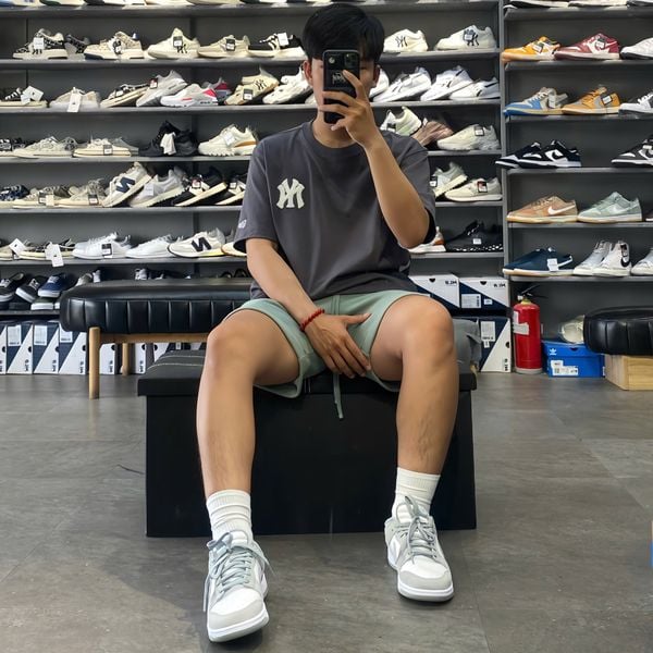 615 - Áo Thun New Era Big Logo New York Yankees Xám - 13553699