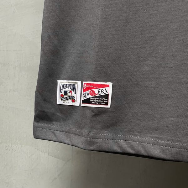 682 - Áo Thun New Era Raglan New York Yankees Xám - 13548712