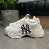 539 - Giày MLB BigBall Chunky Classic Monogram New York Yankees màu đen - 3ASHBMN3N-50BKS
