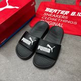 106 - Dép quai ngang Puma Popcat Đen
