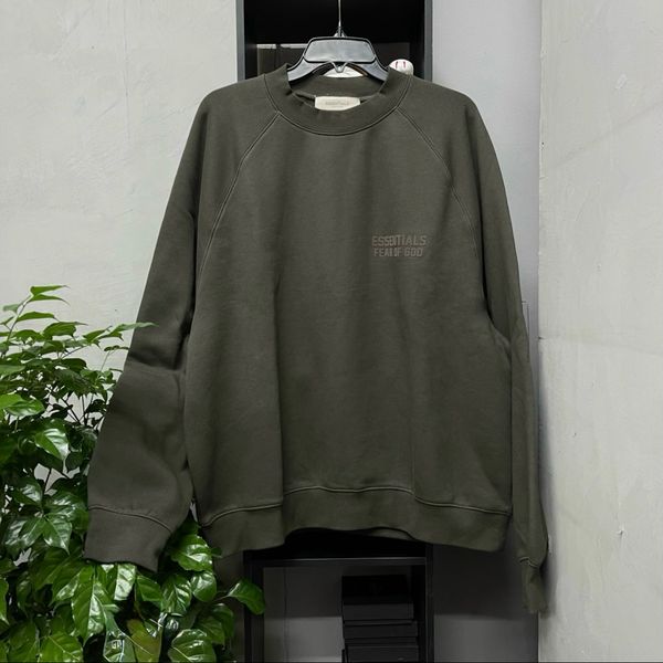 158 - Áo Sweater Essentials Fear Of God - Off Black ss2022
