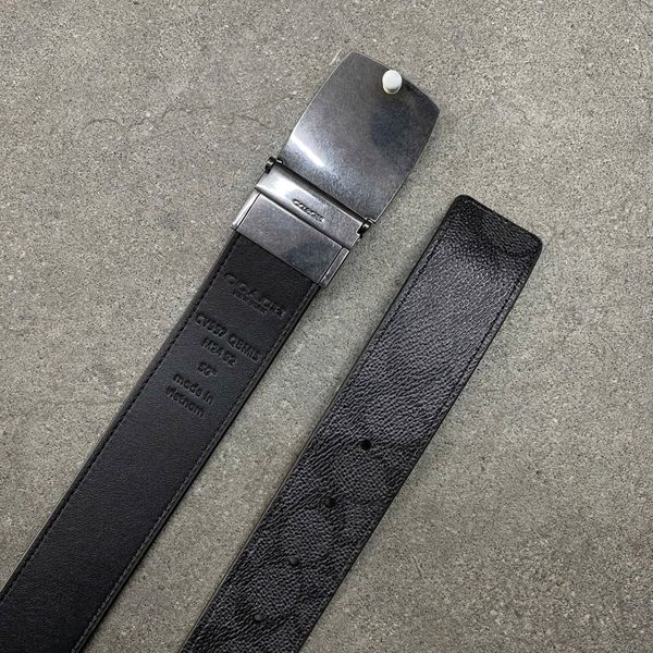 688 - Thắt Lưng Coach Stitched Plaque Cut-to-Sized - 64084