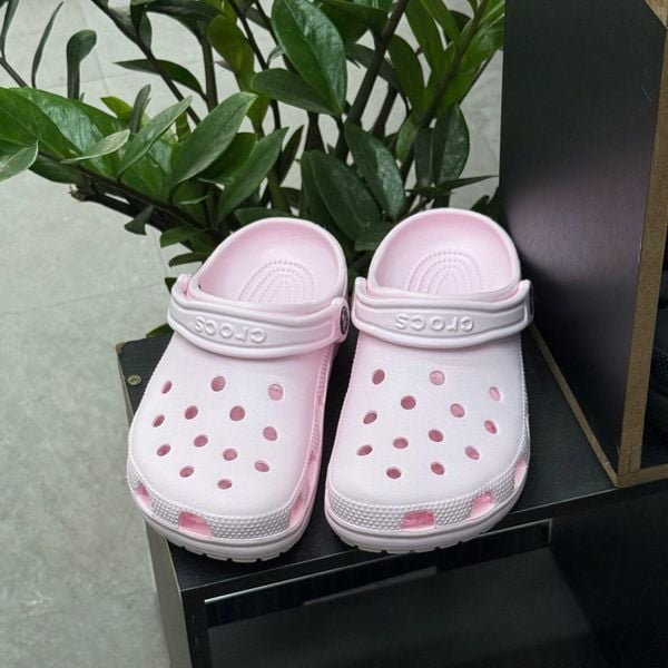 788 - Dép Sandal Clog Unisex Crocs Classic - Pink Milk
