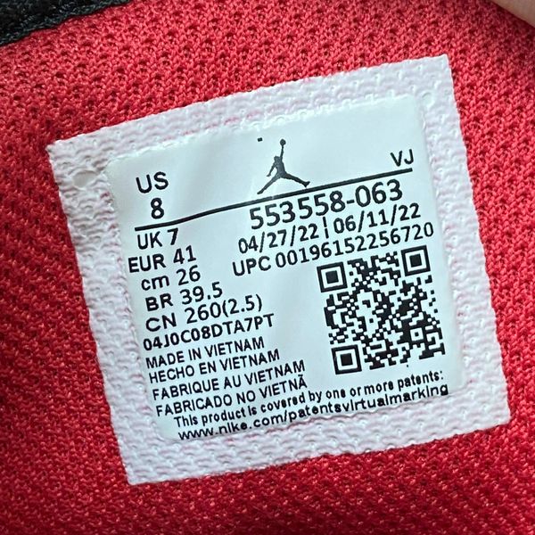 79 - Giày Air Jordan 1 Low White Toe - 553558-063