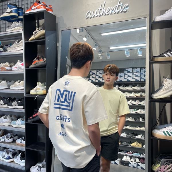 275 - Áo Thun New Era NFL Classic New York Giants Ivory Short Sleeves - 13527226