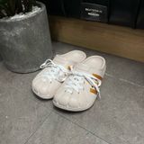 561 - Dép Sục Adidas Adilette Clogs màu kem vàng - GY1827