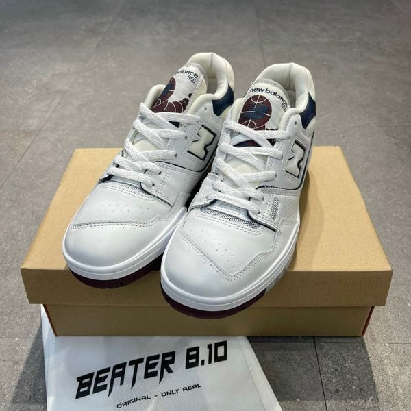 141 - Giày New Balance 550 White Indigo - BB550PWB