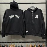 652 -  Áo Khoác Zip New Era New York Yankees Black - 14385513