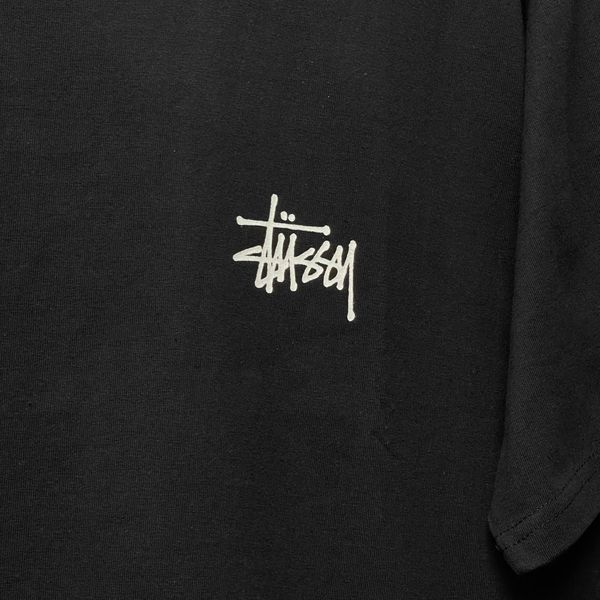206 - Áo Tee Stussy Basic Black/White - 1904762