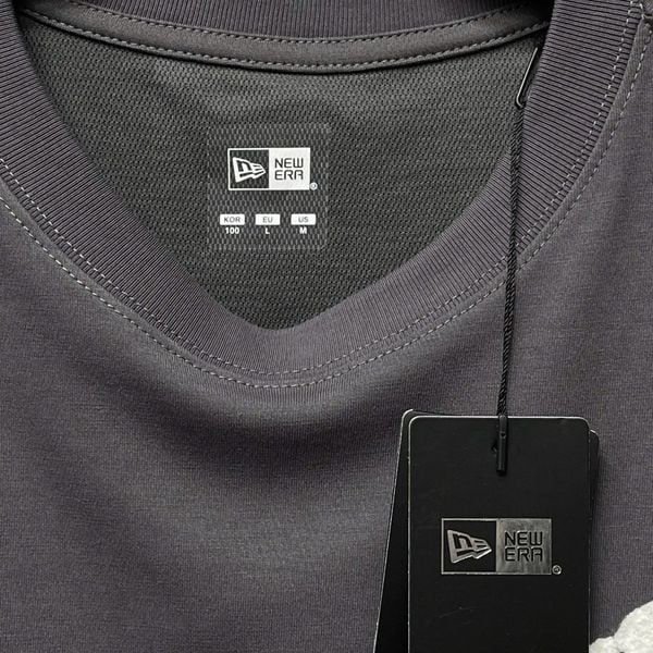 615 - Áo Thun New Era Big Logo New York Yankees Xám - 13553699