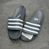 298 - Dép Adilette Aqua Grey White - F35538