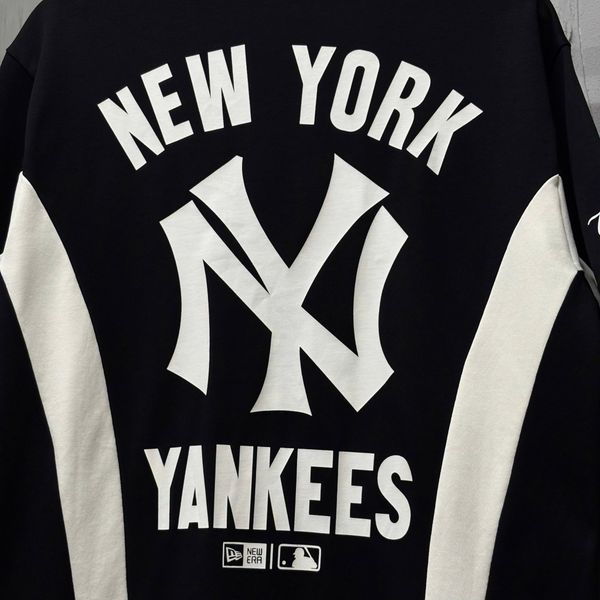 748 - Áo thun New Era New Yorks Yankees Raglan Đen chữ Trắng - 19228386