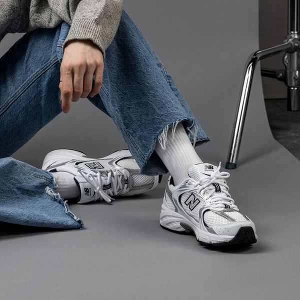 282 - Giày New Balance 530 Running White Navy - MR530SG