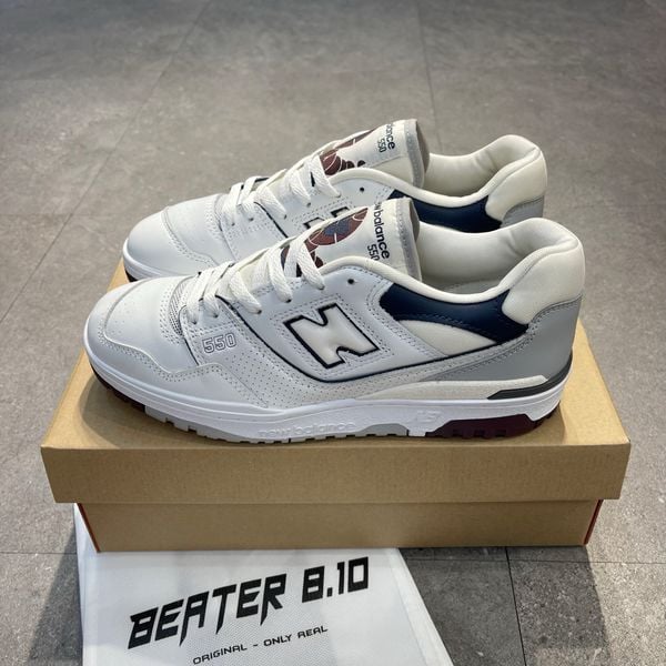 141 - Giày New Balance 550 White Indigo - BB550PWB