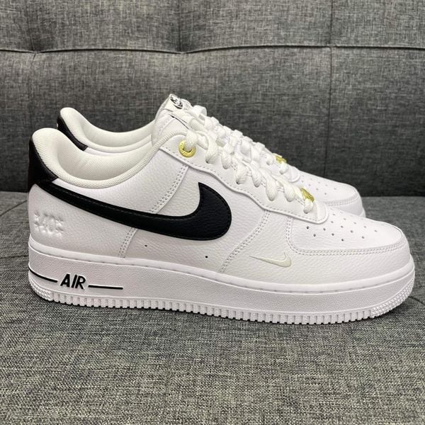 190 - Giày AF1 Low ’07 LV8 ’40th Anniversary White Black’ - DQ7658-100