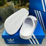 390 - Dép Sục Adidas Adilette Clogs White Black - FY8970