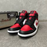 075 - Giày Air Jordan 1 Mid Bred Toe - 554724-079